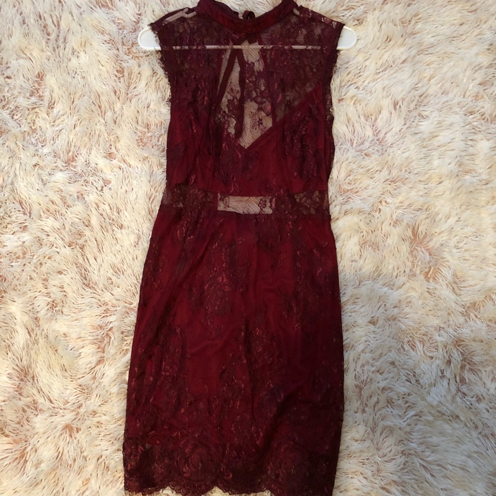 Tobi red dress